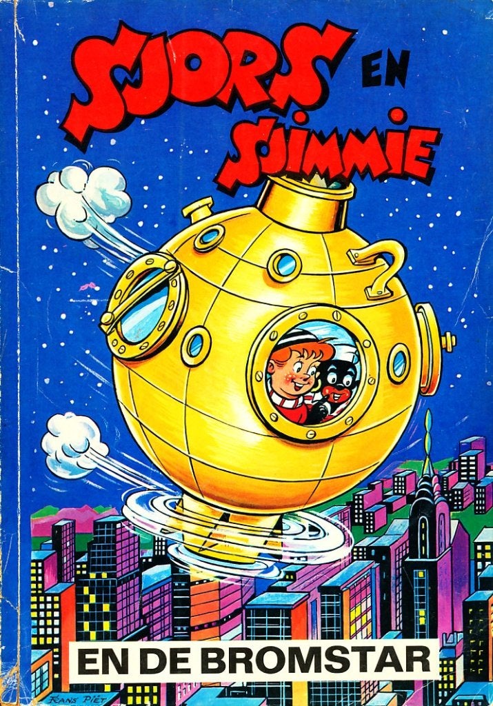 Sjors en Sjimmie en de Bromstar - Frans Piet, Gelezen, Verzenden, Eén stripboek, Frans Piet