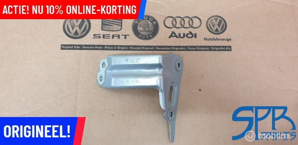 GOLF 7 Rechts LB7W STEUN SCHERM SCHERMSTEUN 5G0821136B GRIJS, Auto-onderdelen, Carrosserie en Plaatwerk, Volkswagen, Nieuw, Ophalen of Verzenden