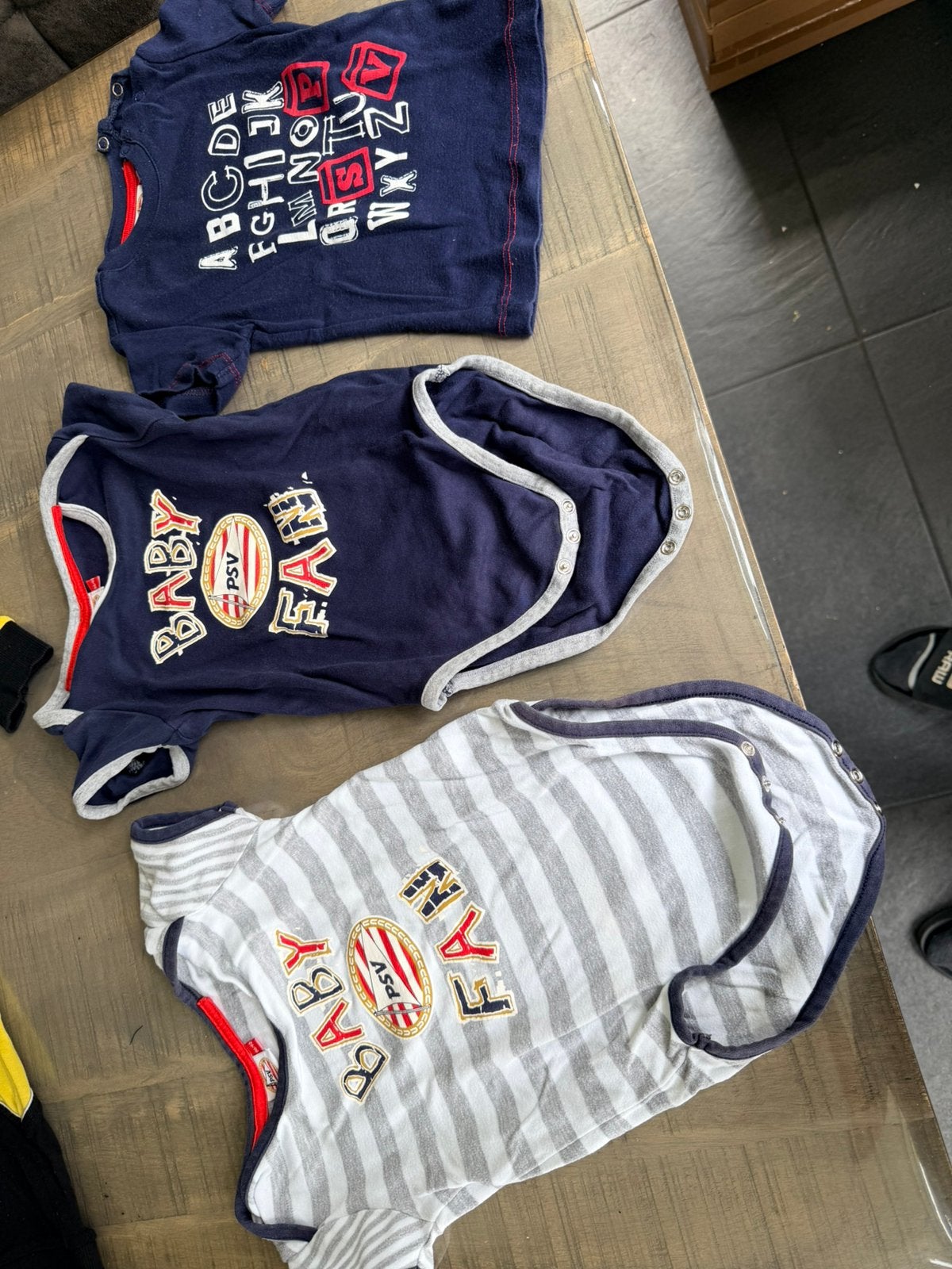 Psv rompers en 1 shirtje, Ophalen, Gebruikt, Jongen of Meisje, Shirt of Longsleeve