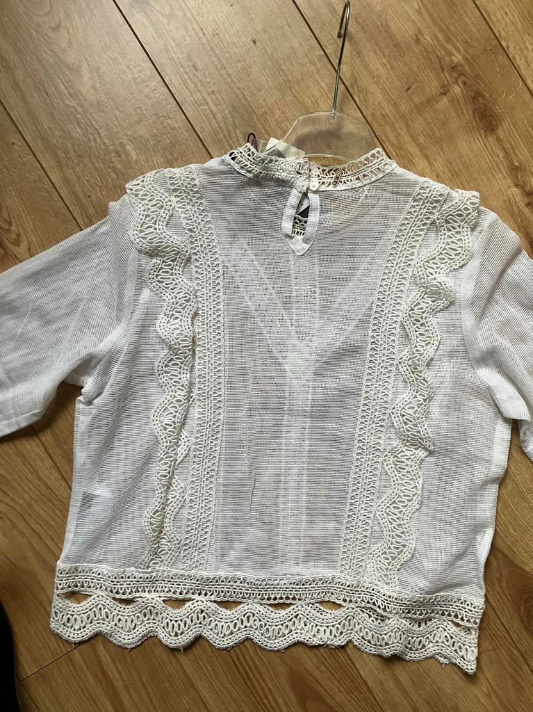 Nieuwe Guess Blouse Maat L, Ophalen of Verzenden, Nieuw, Maat 42/44 (L), Wit