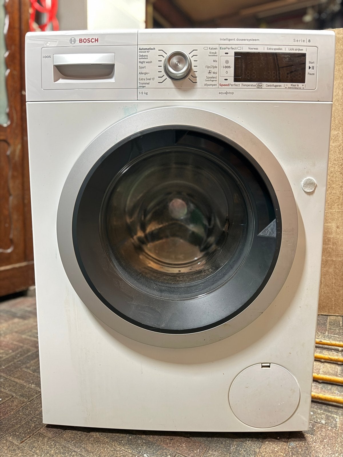 Bosch Serie 8 WAW32642NL Wasmachine - Zo goed als nieuw, Ophalen, 8 tot 10 kg, 85 tot 90 cm, 1600 toeren of meer