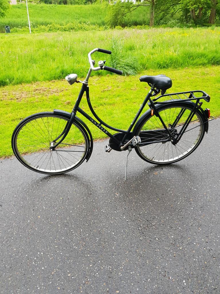 Gebruikt Gazelle Basic Omafiets 28 inch met terugtaprem, Fietsen en Brommers, Fietsen | Dames | Omafietsen, 56 cm of meer, Ophalen of Verzenden