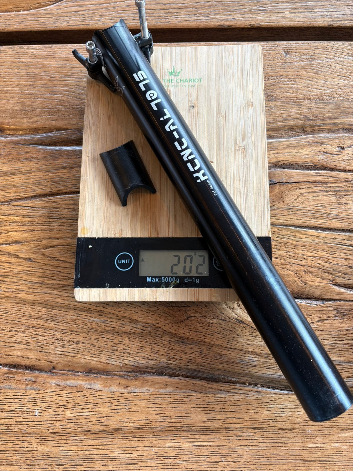 MTB / race / gravel Zadelpen 34,9 KNCN alu 7075  34/35 cm, Ophalen of Verzenden, Zo goed als nieuw