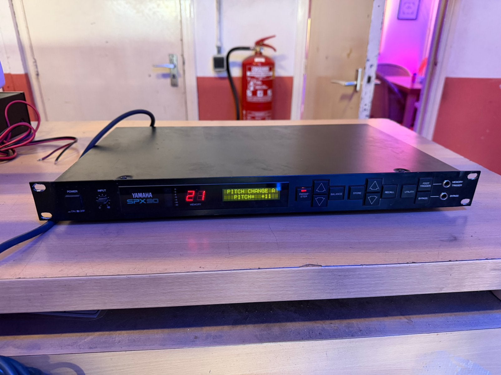 Yamaha SPX-90, Ophalen, Zo goed als nieuw