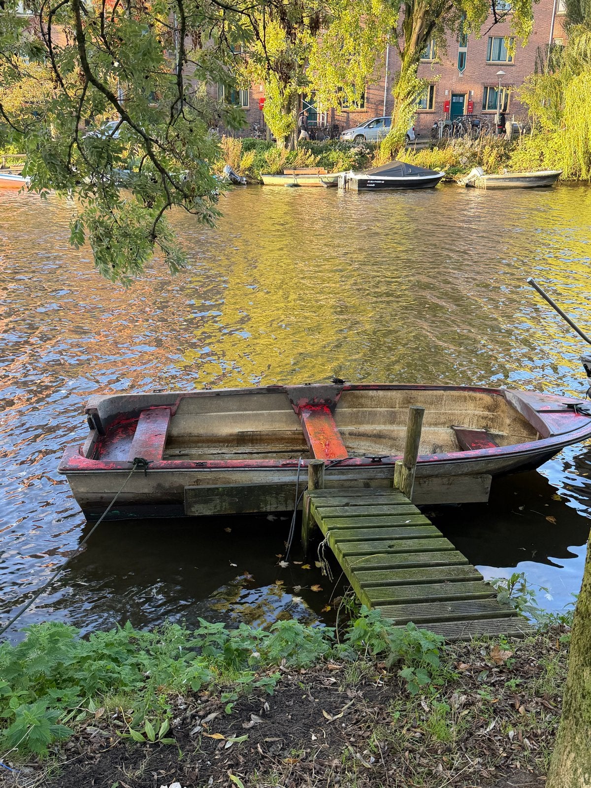 Bootje - 100 euro Ideaal voor grachten en meren, Ophalen, Gebruikt