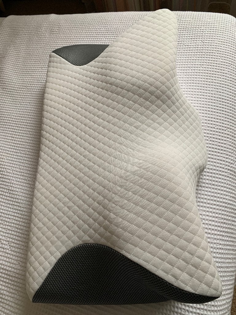 SleepTight ergonomisch kussen - Zo goed als nieuw, Schuim, Eenpersoons, Wit, Ademend