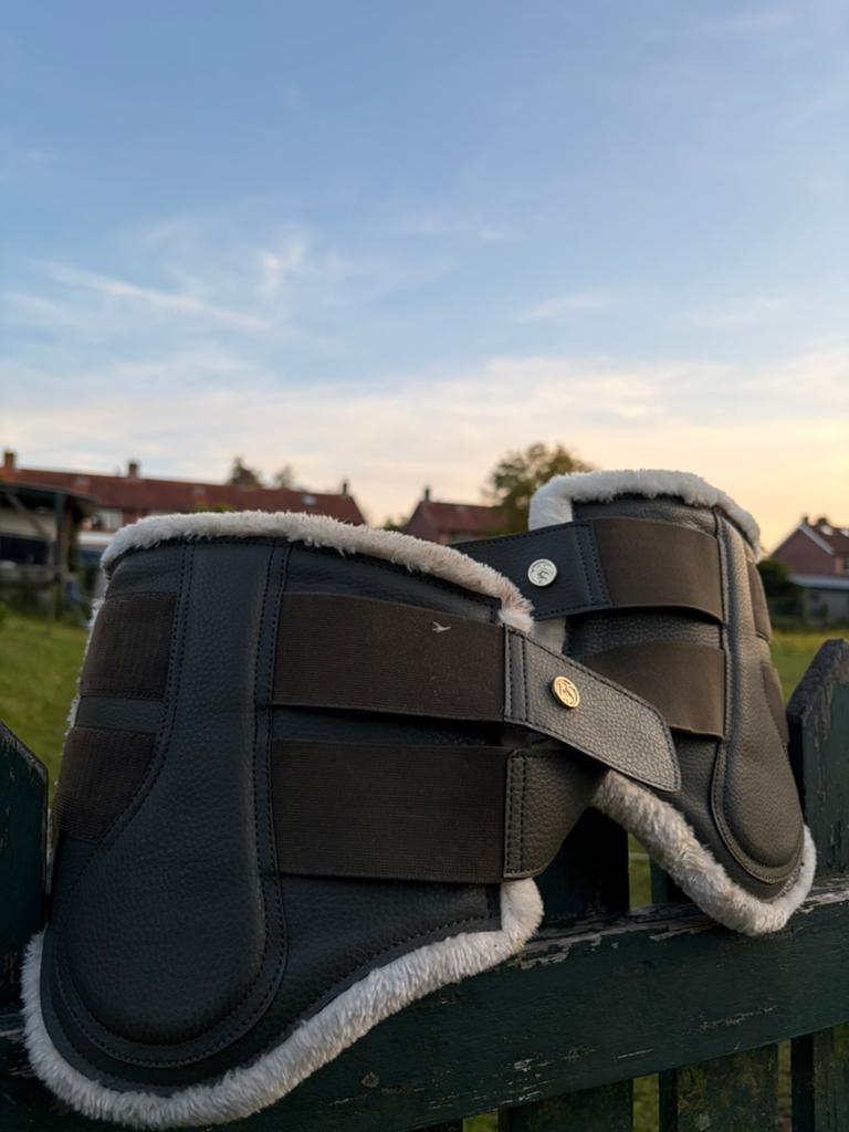 Ps of sweden - beenbeschermers groen, Dieren en Toebehoren, Paarden en Pony's | Beschermers, Ophalen of Verzenden, Zo goed als nieuw