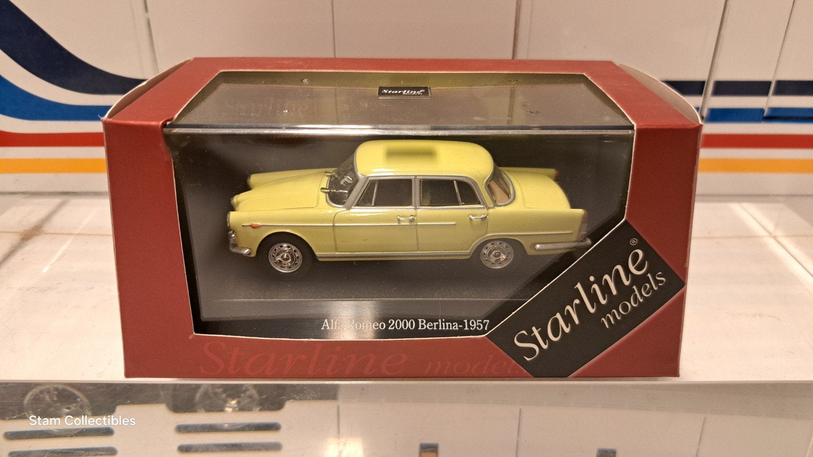 Starline Models Alfa Romeo 2000 Berlina Yellow, Overige merken, Gebruikt, Auto, Ophalen of Verzenden