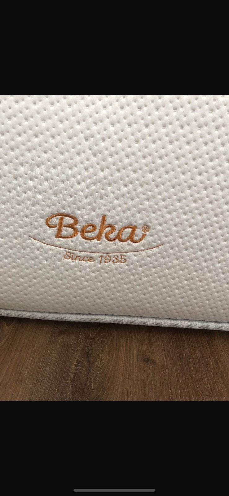 Matras Beka Geltex 80x210cm, Ophalen, Zo goed als nieuw, Eenpersoons