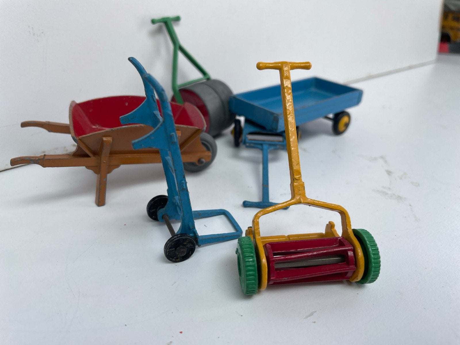 Vintage Dinky Toys Tuinaccessoires Set - Gebruikt, Ophalen of Verzenden