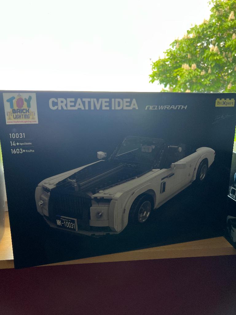 Mould King 10031 Rolls Royce Auto Bouwpakket NIEUW, Ophalen of Verzenden, Nieuw, Overige merken