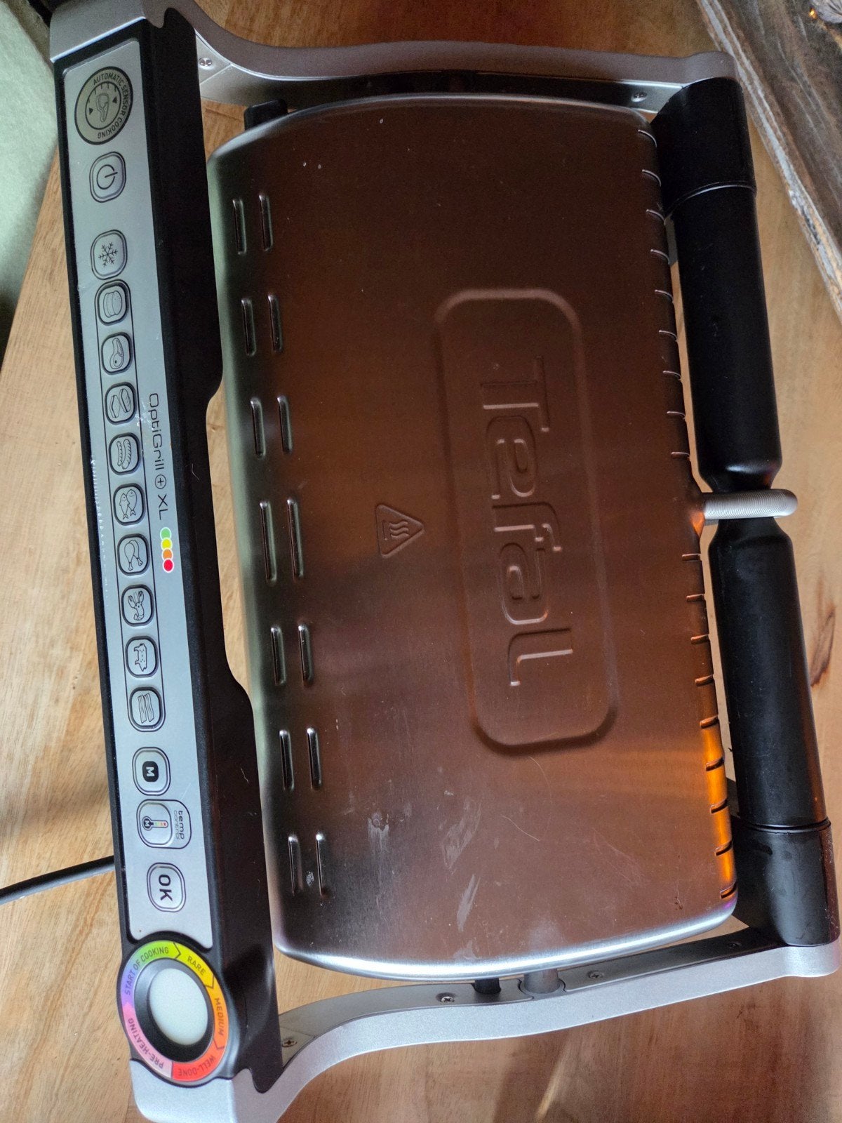 Tefal OptiGrill+ XL Contactgrill - Zo goed als nieuw, Ophalen of Verzenden, Vaatmachinebestendige platen, Zo goed als nieuw