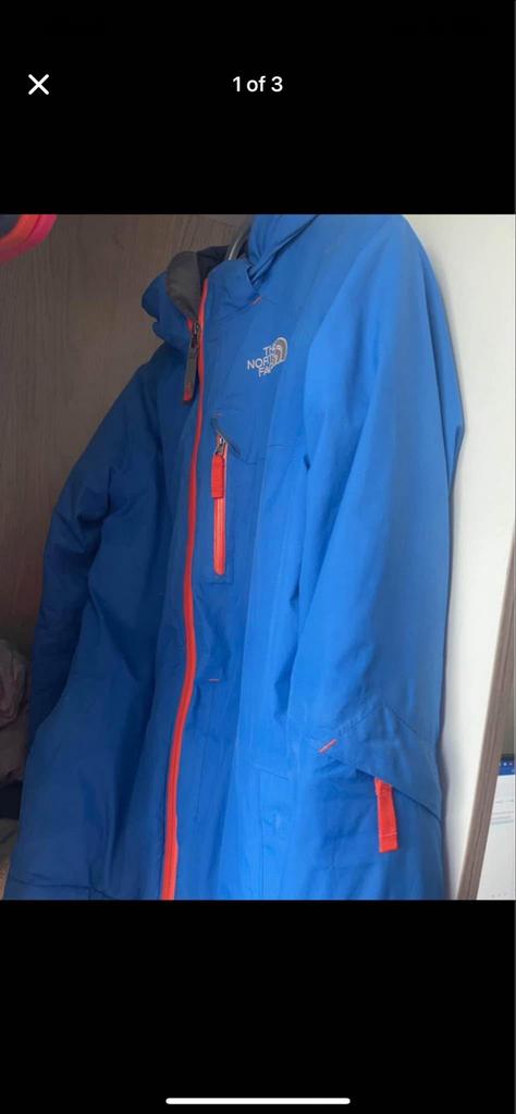 The North Face Triclimate Jas - Dubbellaags voor 14-16 jaar, Ophalen of Verzenden, Gebruikt, Jongen of Meisje