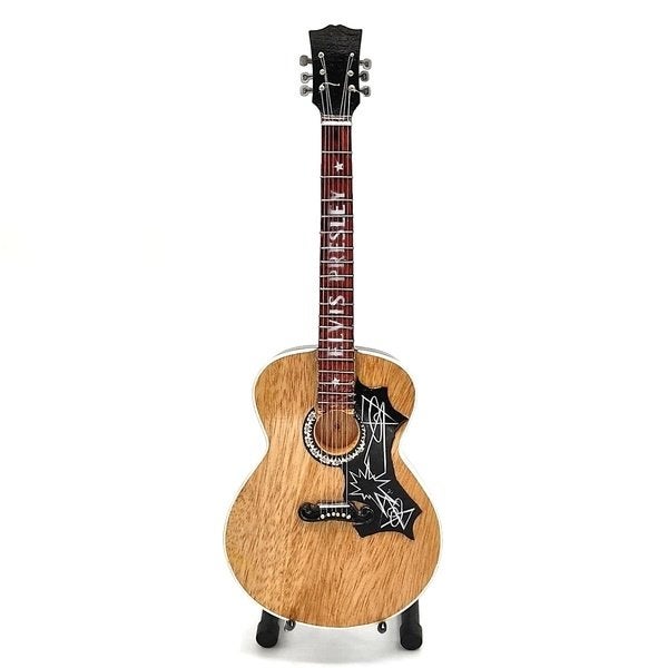 Elvis Presley akoestisch gitaar miniatuur 25cm mini guitar, Info@deconoord.nl, Deco Noord, Nieuw, Ophalen of Verzenden