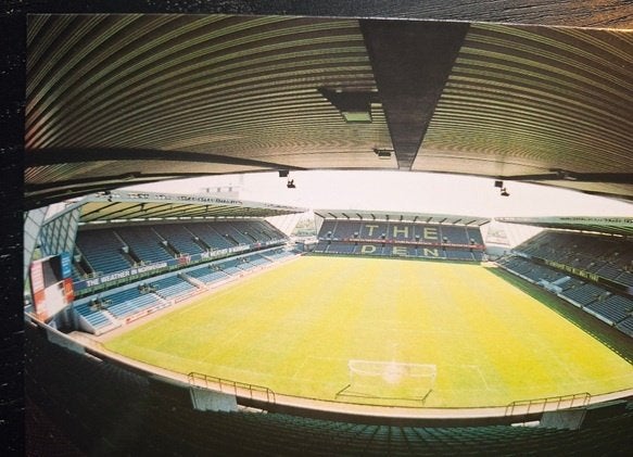 Stadion Ansichtkaart Millwall, the Den, Ophalen, Zo goed als nieuw, Buitenlandse clubs, Poster, Plaatje of Sticker