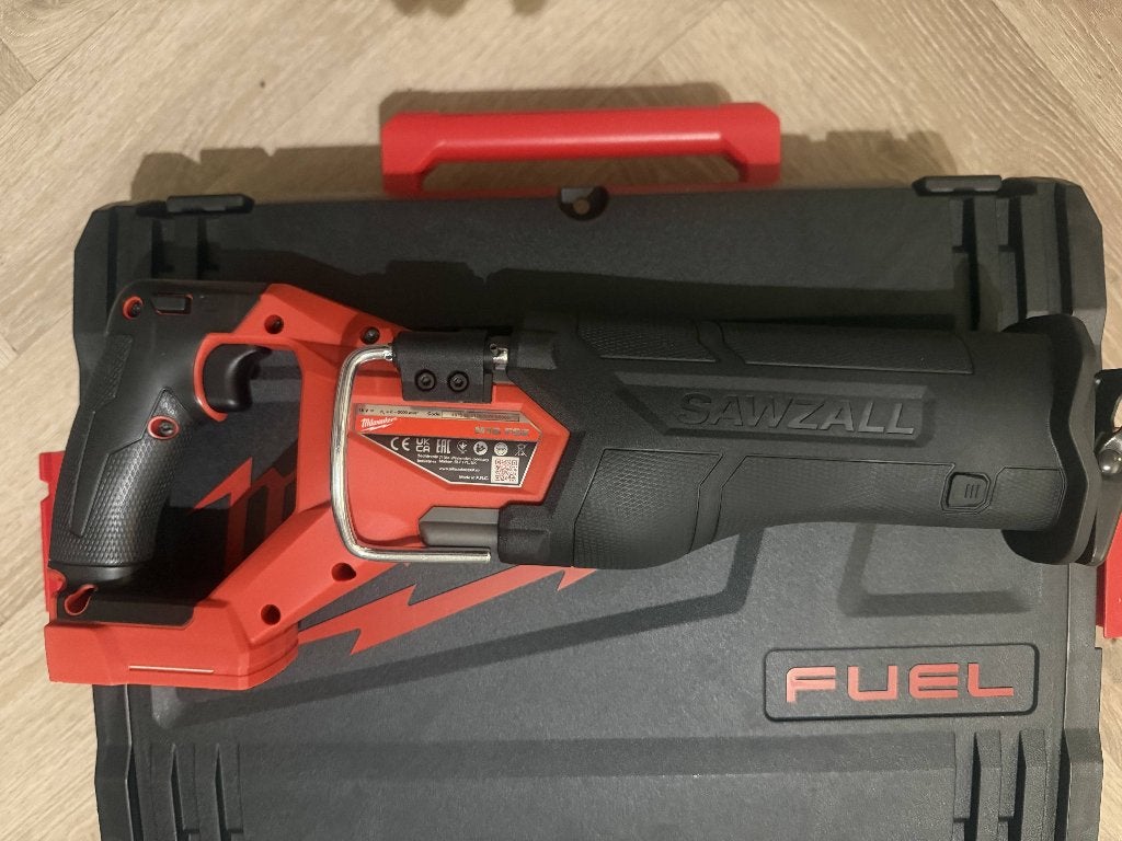 Milwaukee M18 FSZ-0X 18V Li-ion accu reciprozaag body in Box, Ophalen of Verzenden, Nieuw, Overige typen, Milwaukee