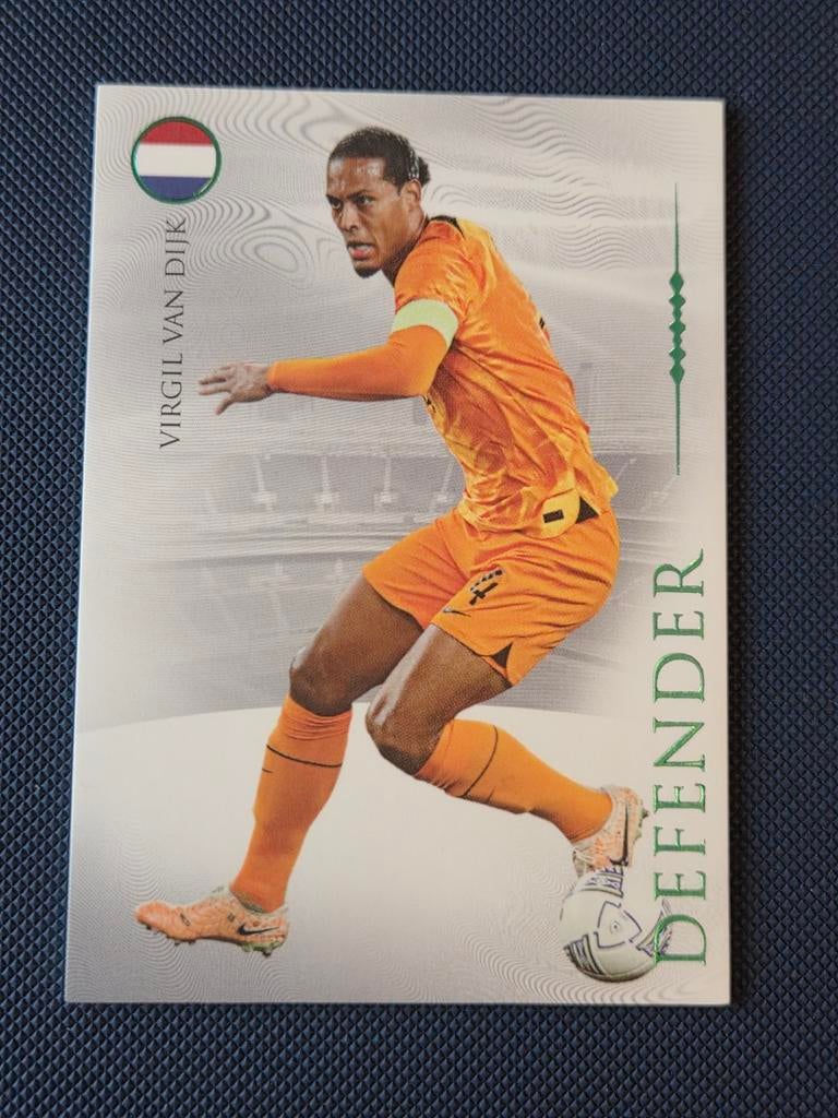 Virgil van Dijk Futera Unique /40 trading card 2023, Ophalen of Verzenden, Nieuw, Buitenlandse clubs, Poster, Plaatje of Sticker