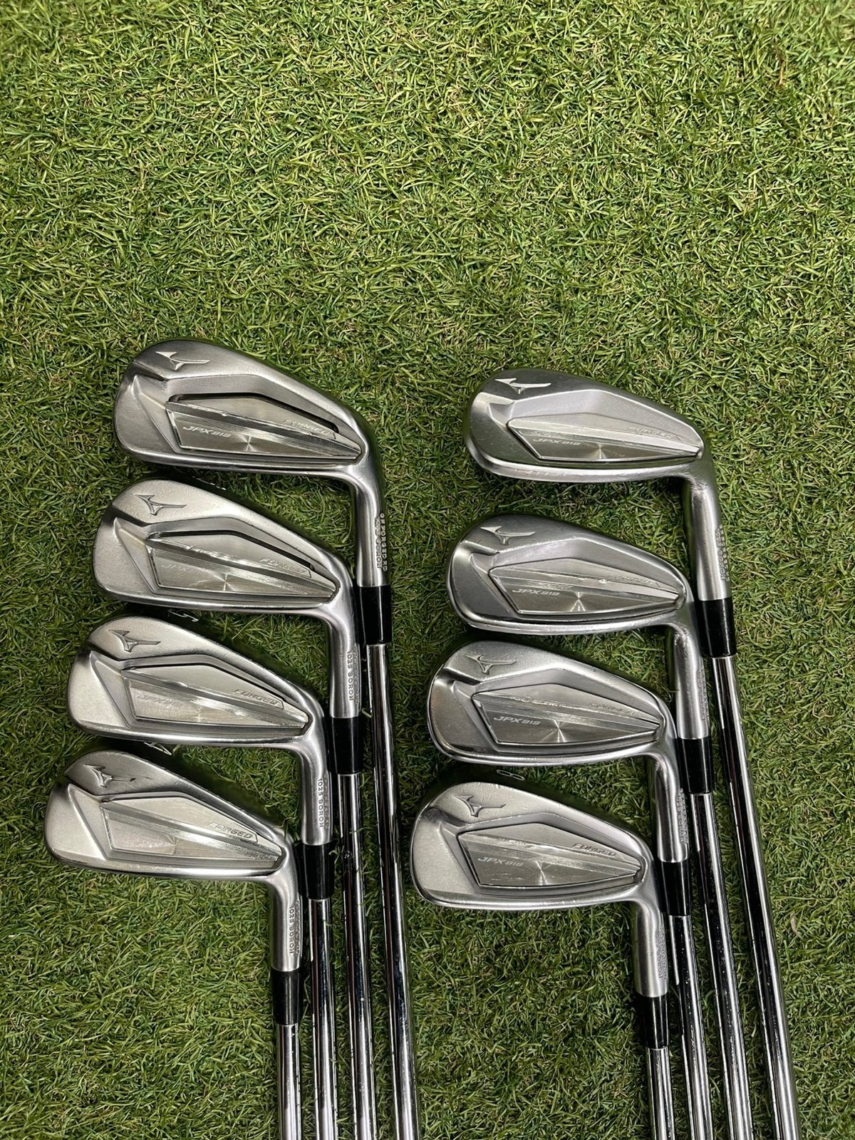 Mizuno JPX 919 ijzerset 4 t/m pw, gw + 1”, Set, Gebruikt, Mizuno, -