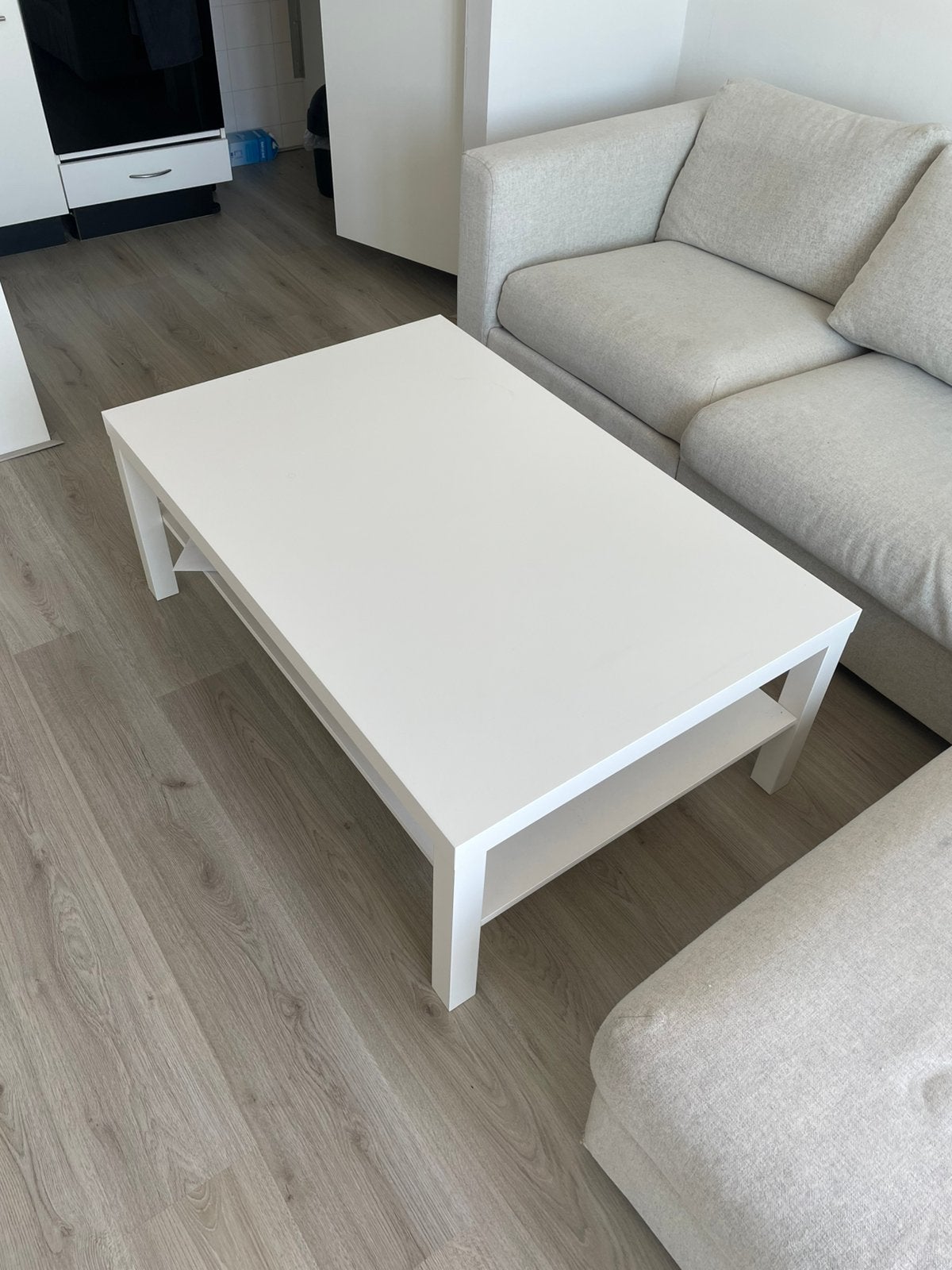 LACK ikea tafel, Huis en Inrichting, Tafels | Salontafels, 100 tot 150 cm, Zo goed als nieuw, 50 tot 100 cm, Ophalen of Verzenden