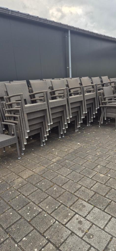 Terrasstoelen horeca restaurant satelliet, Tuin en Terras, Tuinstoelen, Ophalen, Satelliet, Geen, Geen