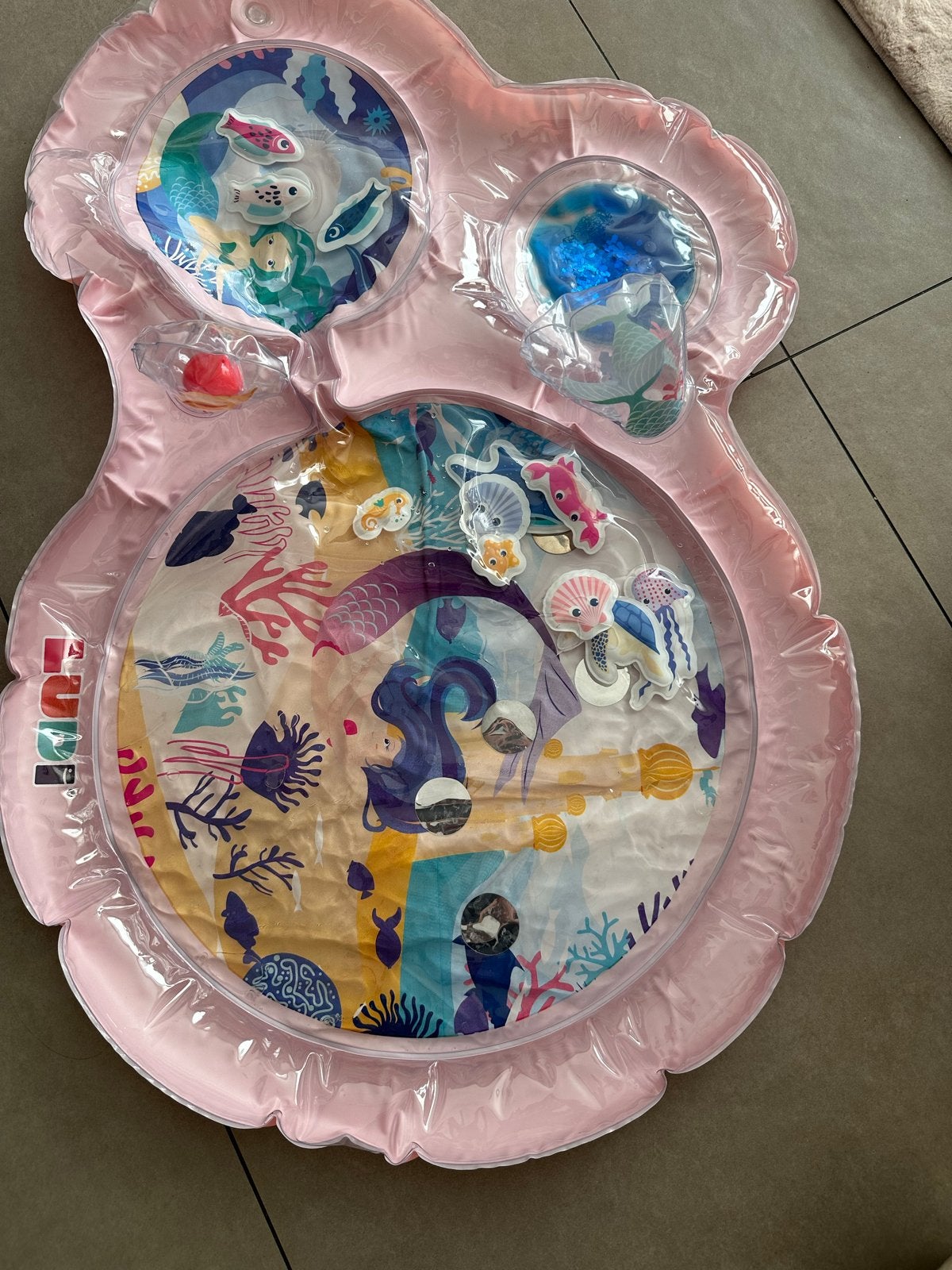 Waterspeelmat Zeemermin - Zo goed als nieuw, Ophalen of Verzenden, Zo goed als nieuw, Speelkleed