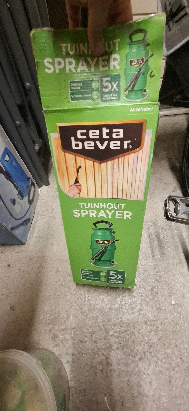 CetaBever Tuinhout Sprayer - 1x gebruikt, Ophalen of Verzenden