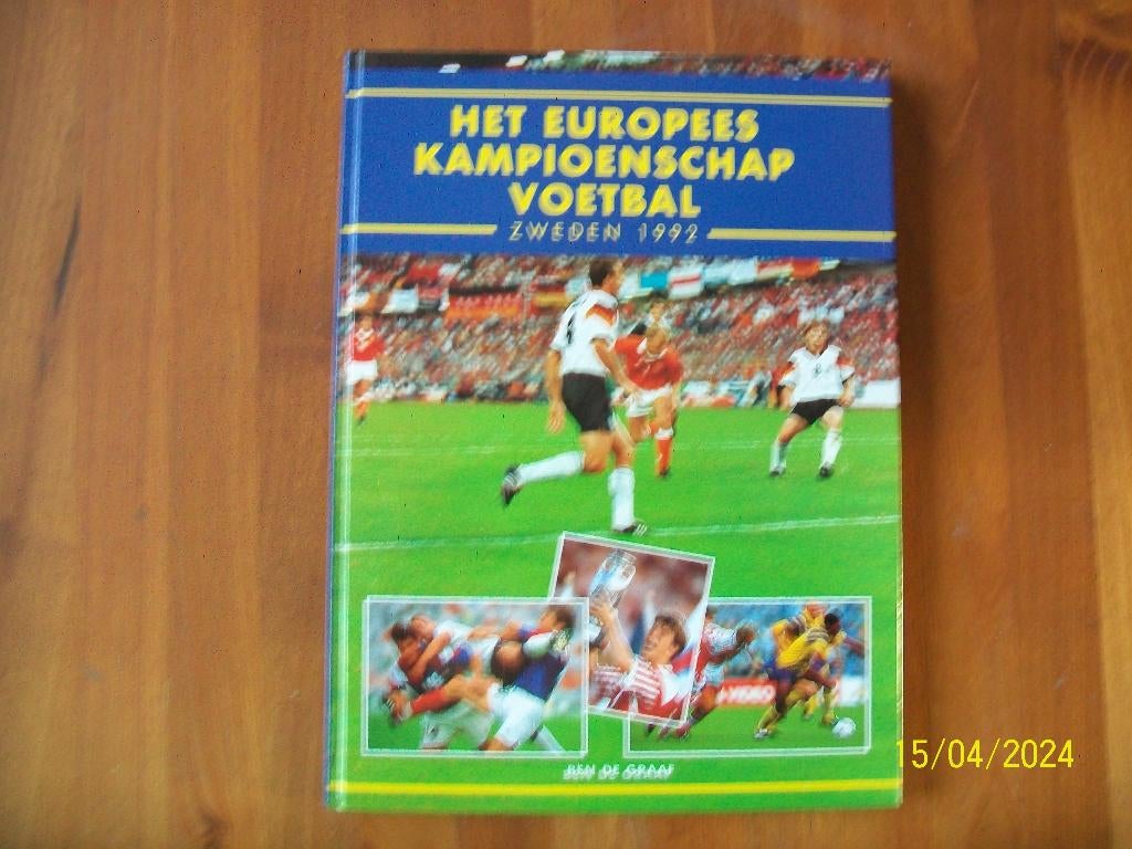 Het EK Voetbal Zweden 1992 ( Ben de Graaf), Verzenden, Zo goed als nieuw, Buitenlandse clubs, Boek of Tijdschrift