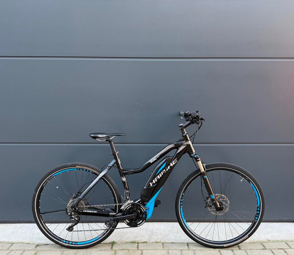 ZGAN Haibike Cross middenmotor elektrische fiets 400WH, Ophalen of Verzenden, Zo goed als nieuw, Overige merken, Versnellingen