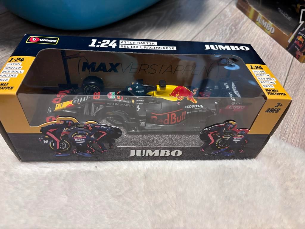5x F1 modelauto Max Verstappen - Red Bull Racing, Hobby en Vrije tijd, Modelauto's | 1:24, Ophalen of Verzenden, Zo goed als nieuw