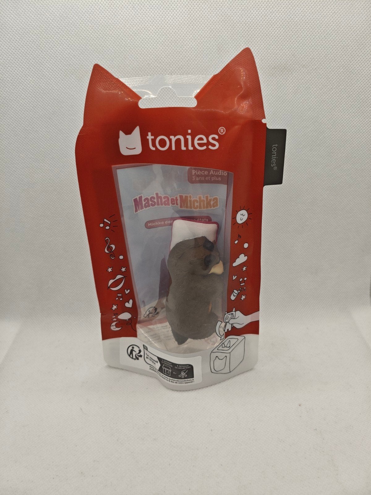 Masha en michka figuur collectible - nieuw in seal, Ophalen of Verzenden, Nieuw