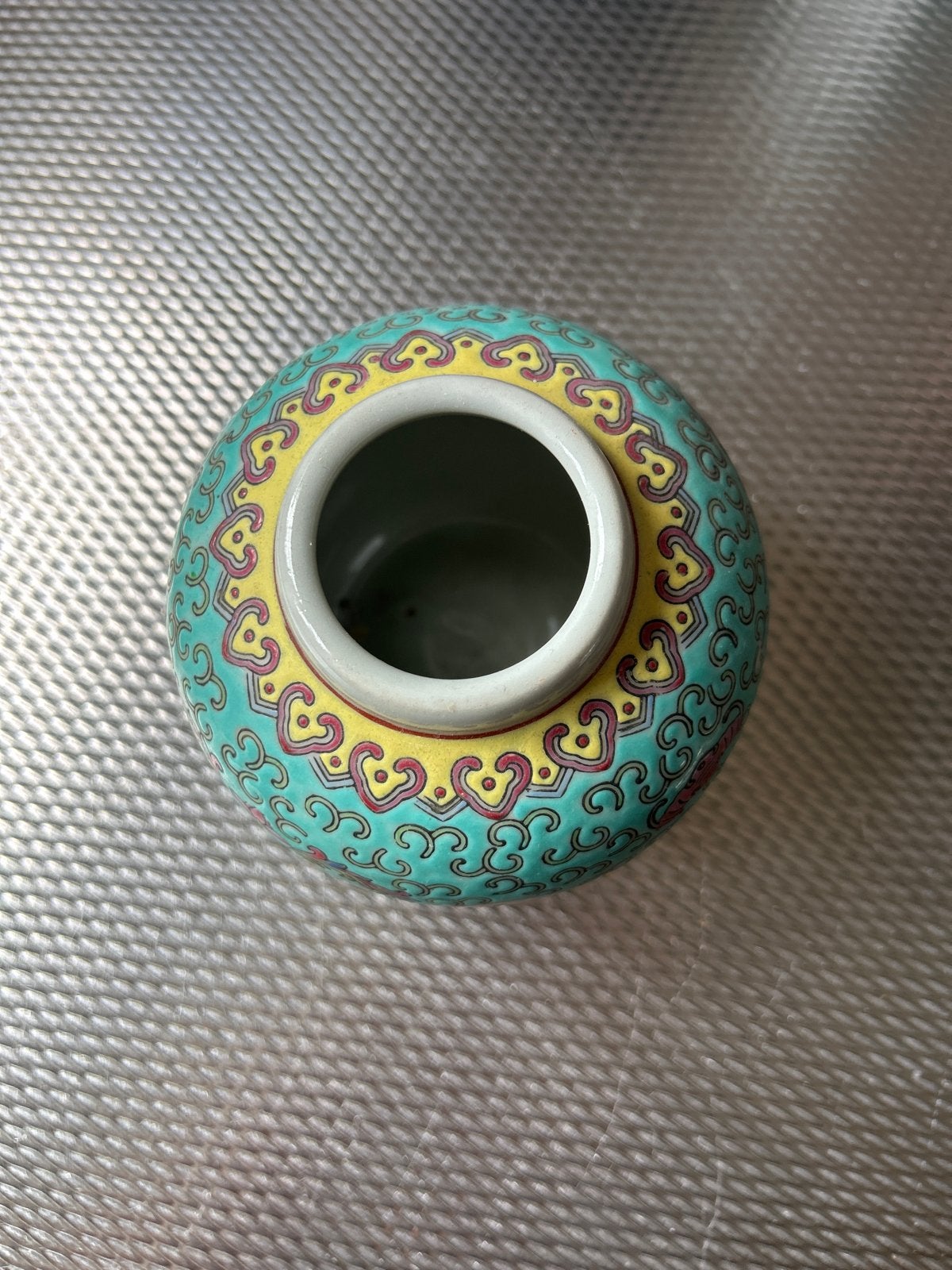 Vintage Chinees gemberpotje met lichte beschadiging, Ophalen of Verzenden