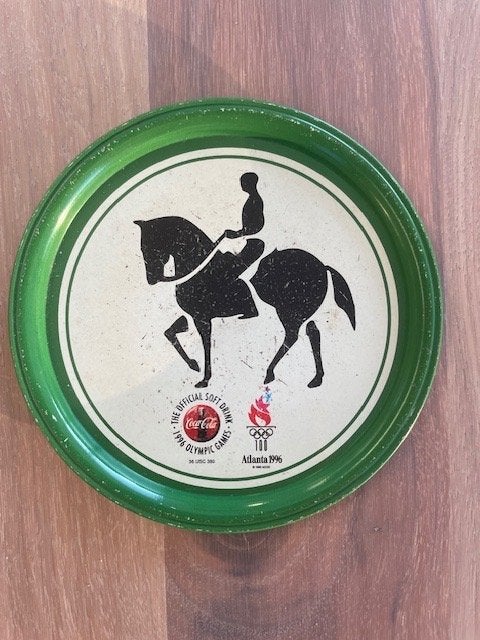 Onderzetter Olympische Spelen Atlanta 1996, Ophalen of Verzenden, Gebruikt, Overige sporten, Overige typen