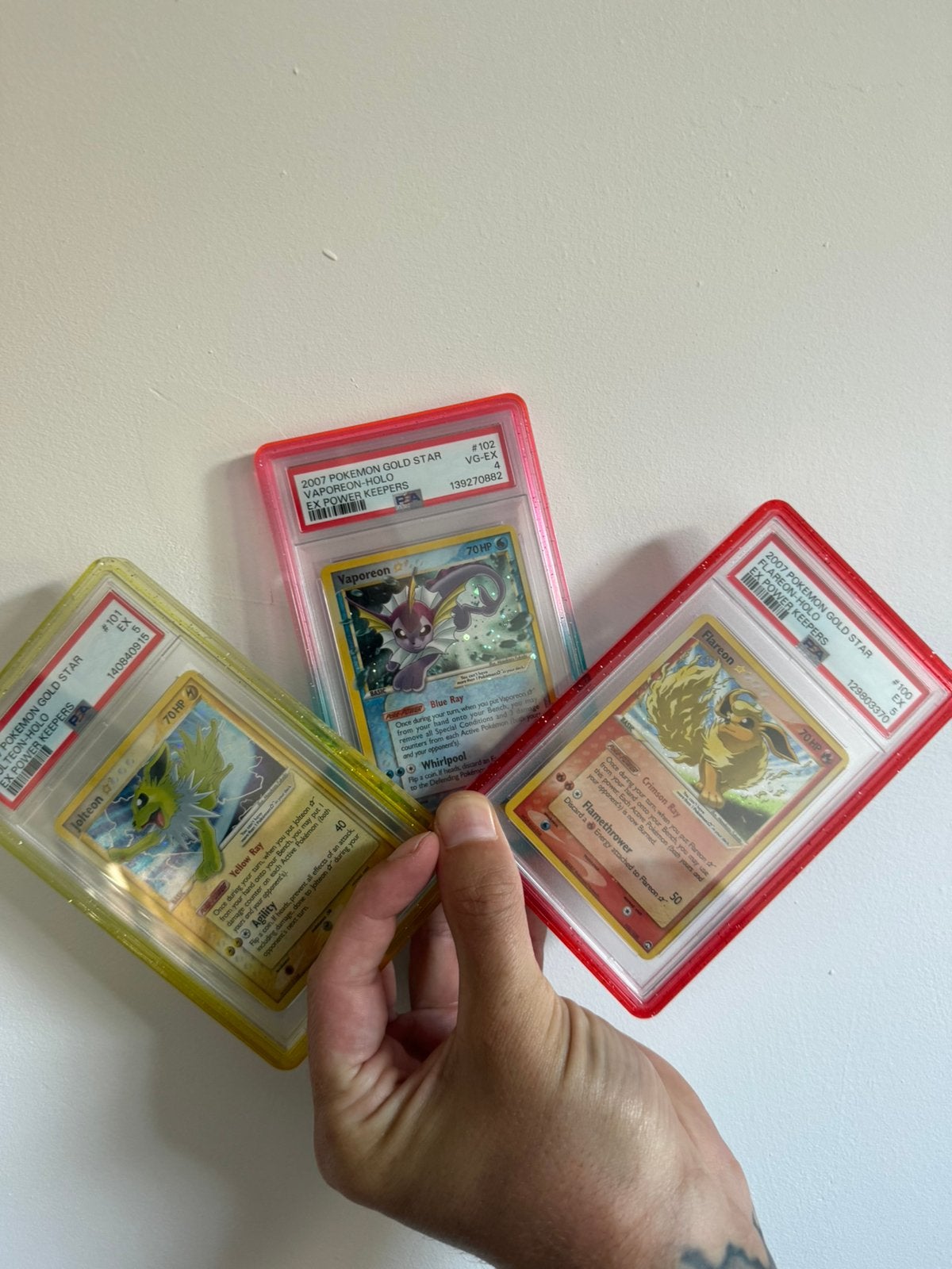 Pokemon Gold Star trio, Ophalen of Verzenden, Zo goed als nieuw