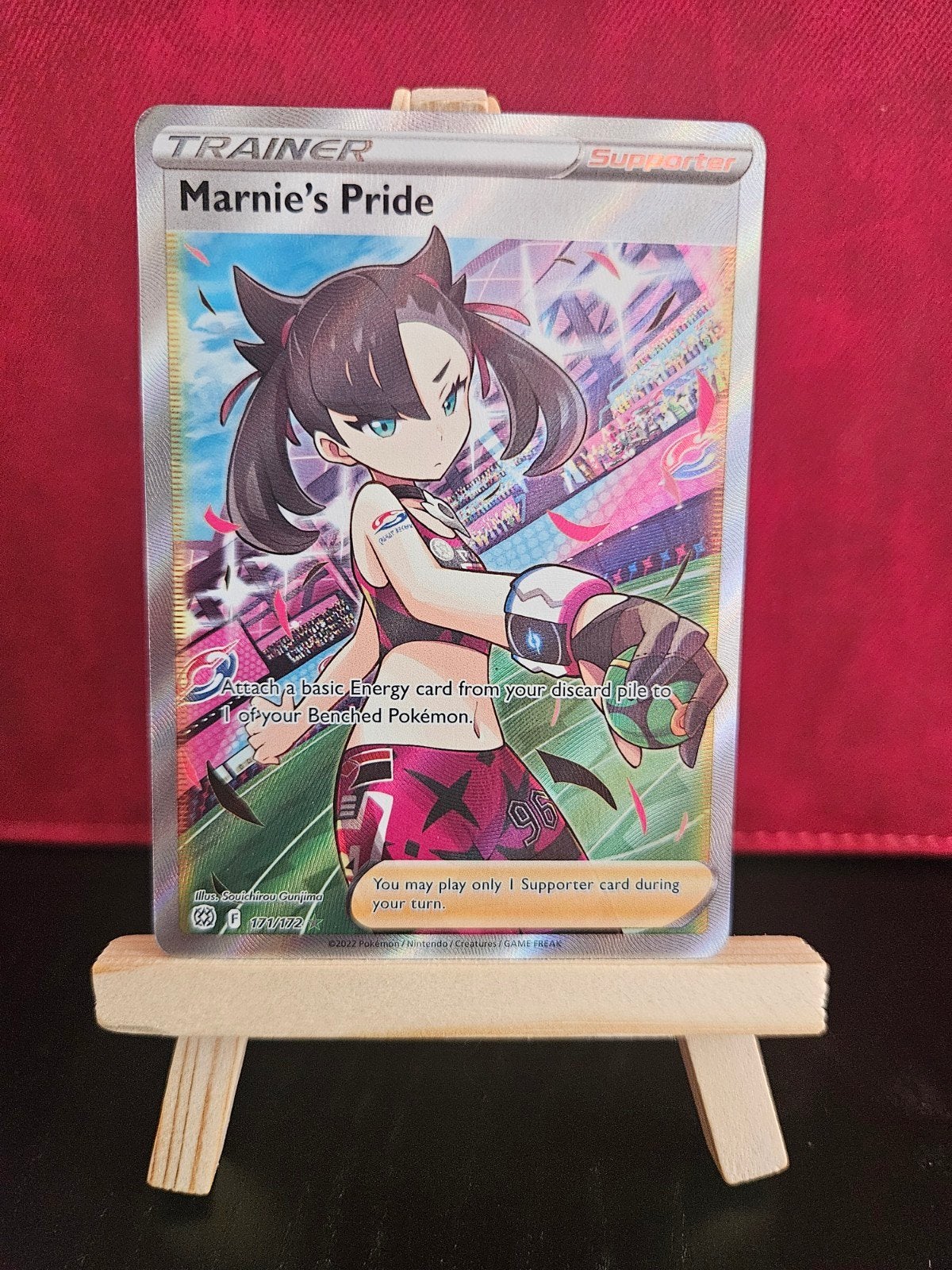 Marnie's Pride #171, Ophalen of Verzenden, Zo goed als nieuw, Losse kaart, Foil