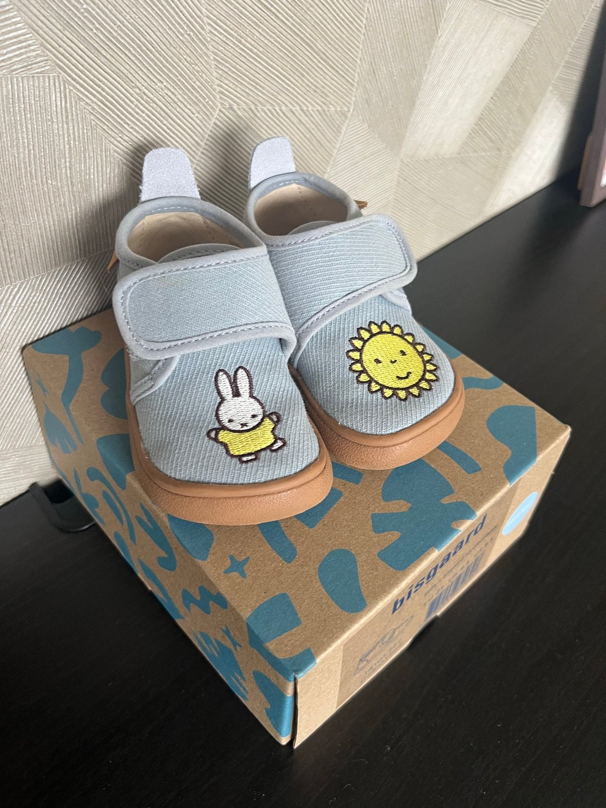 Bisgaard Nijntje schoentjes maat 21 - Skyblue, Ophalen of Verzenden, Zo goed als nieuw, Jongen of Meisje, Schoenen