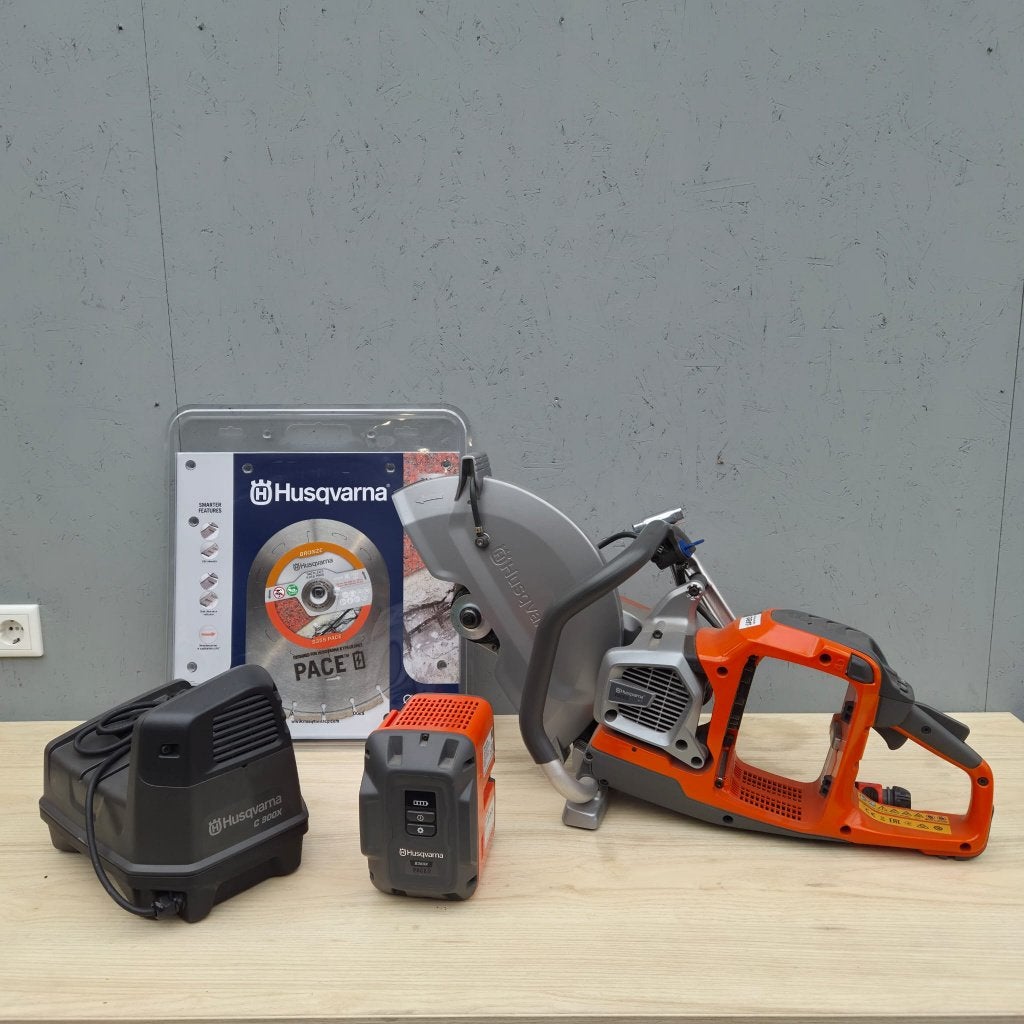 Husqvarna K1 PACE accu bandenzaag ACTIE!, Ophalen, Nieuw, Husqvarna