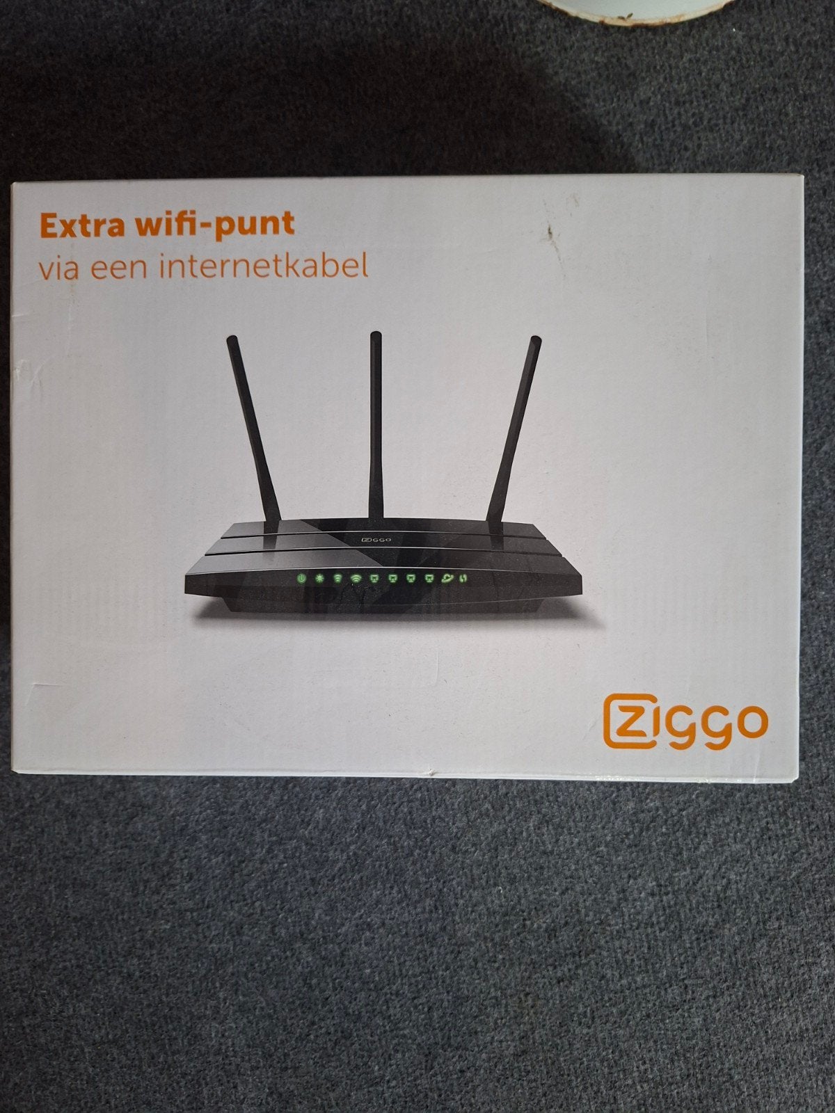Ziggo Extra Wifi-punt via internetkabel, Ophalen, Zo goed als nieuw, Router, Ziggo