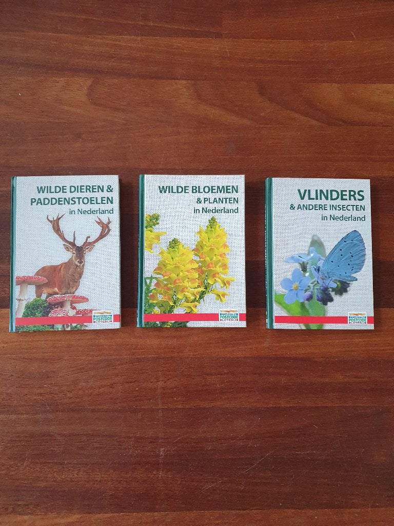 Wilde bloemen & planten - Wilde dieren & paddenstoelen - Vli, Ophalen of Verzenden, Bloemen, Planten en Bomen