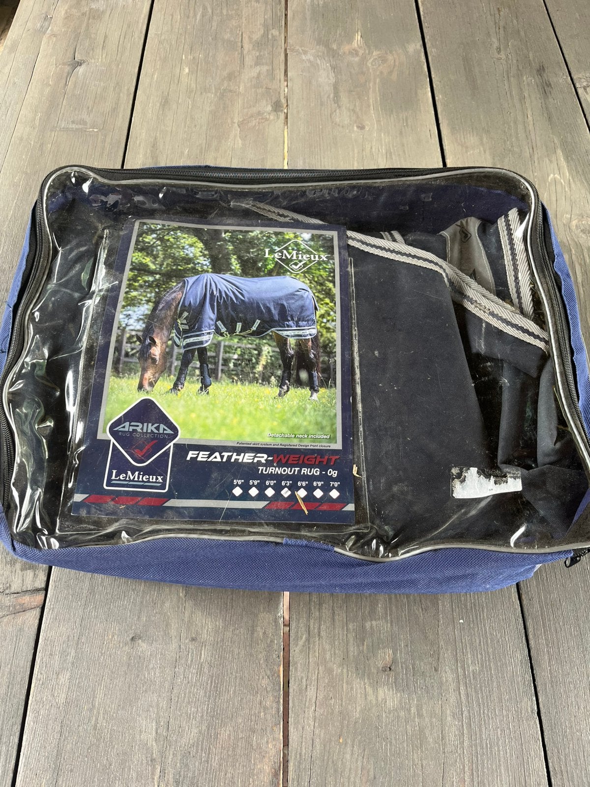 Lemieux Arika featherweight (regen)deken mt 6.3, Ophalen of Verzenden, Zo goed als nieuw, Dressuur