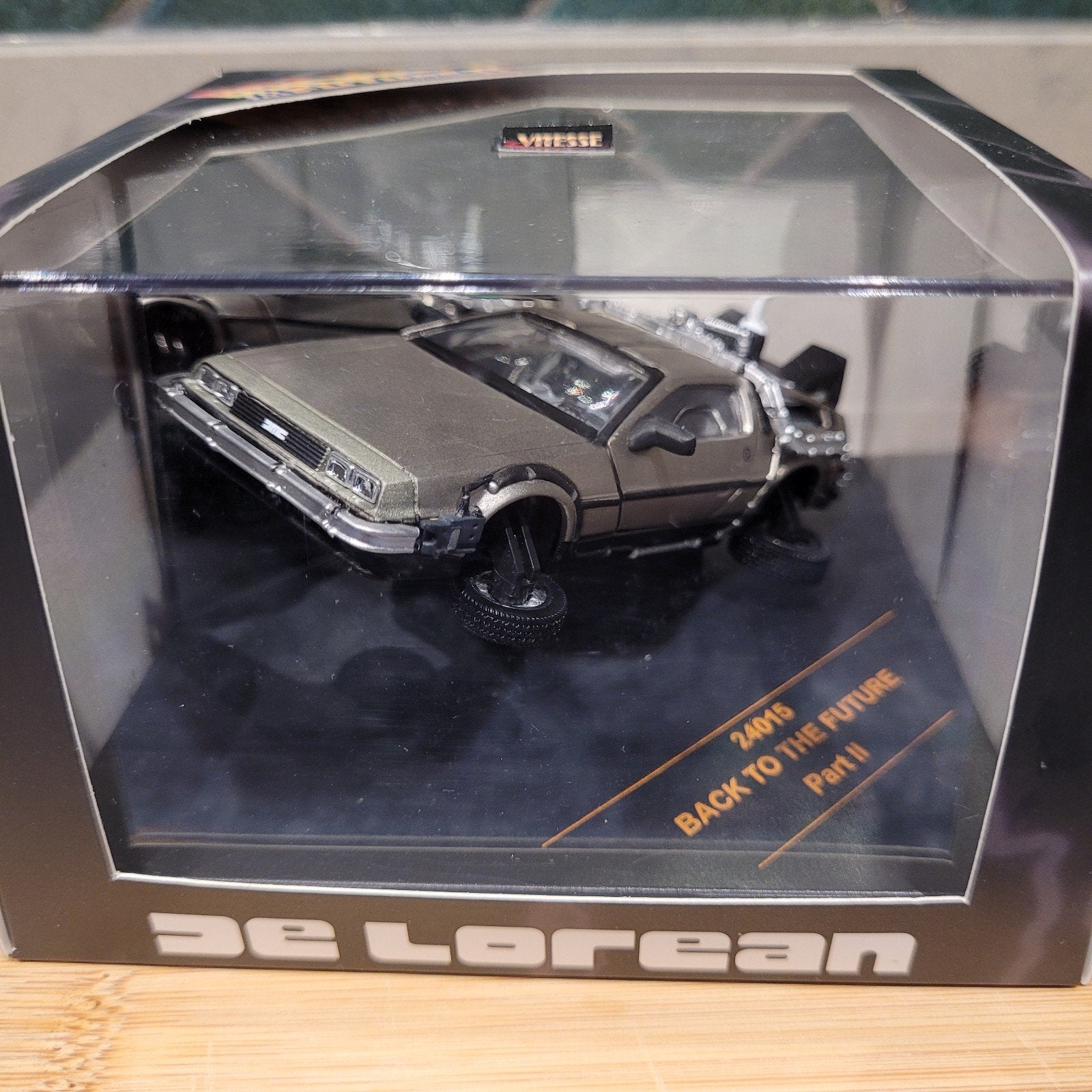 Delorean back to the Future 1/43 Vitesse, Ophalen of Verzenden, Auto, Overige merken