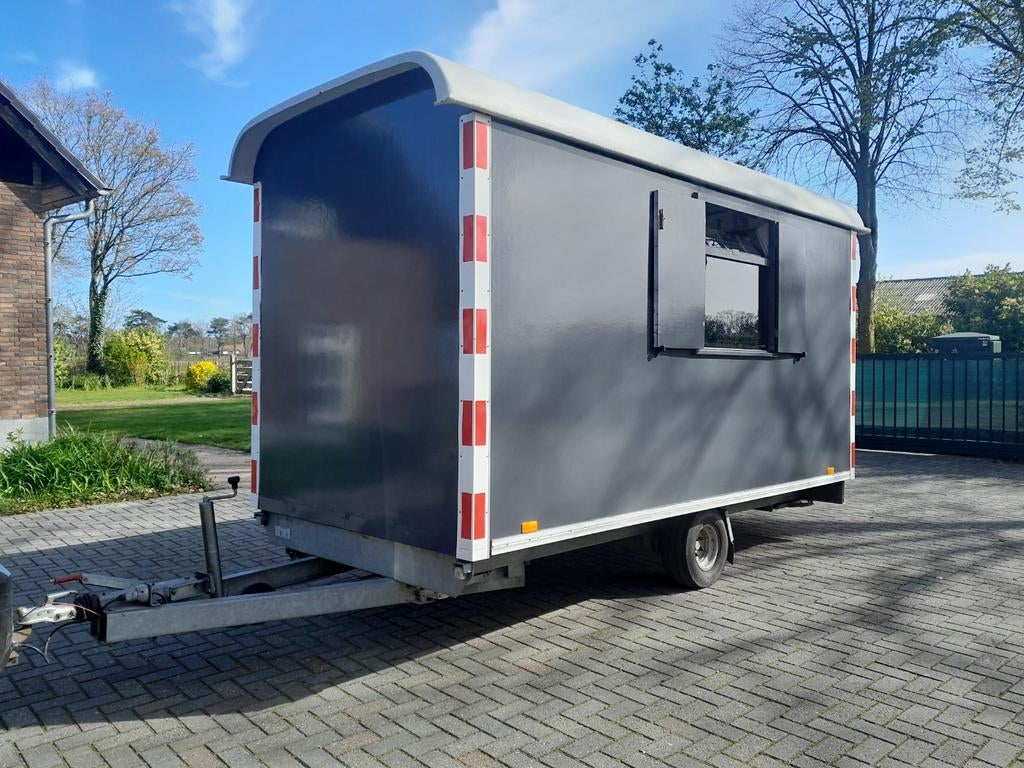 Bouwkeet schaftwagen snelverkeer pipowagen schaftkeet brouwe, Ophalen