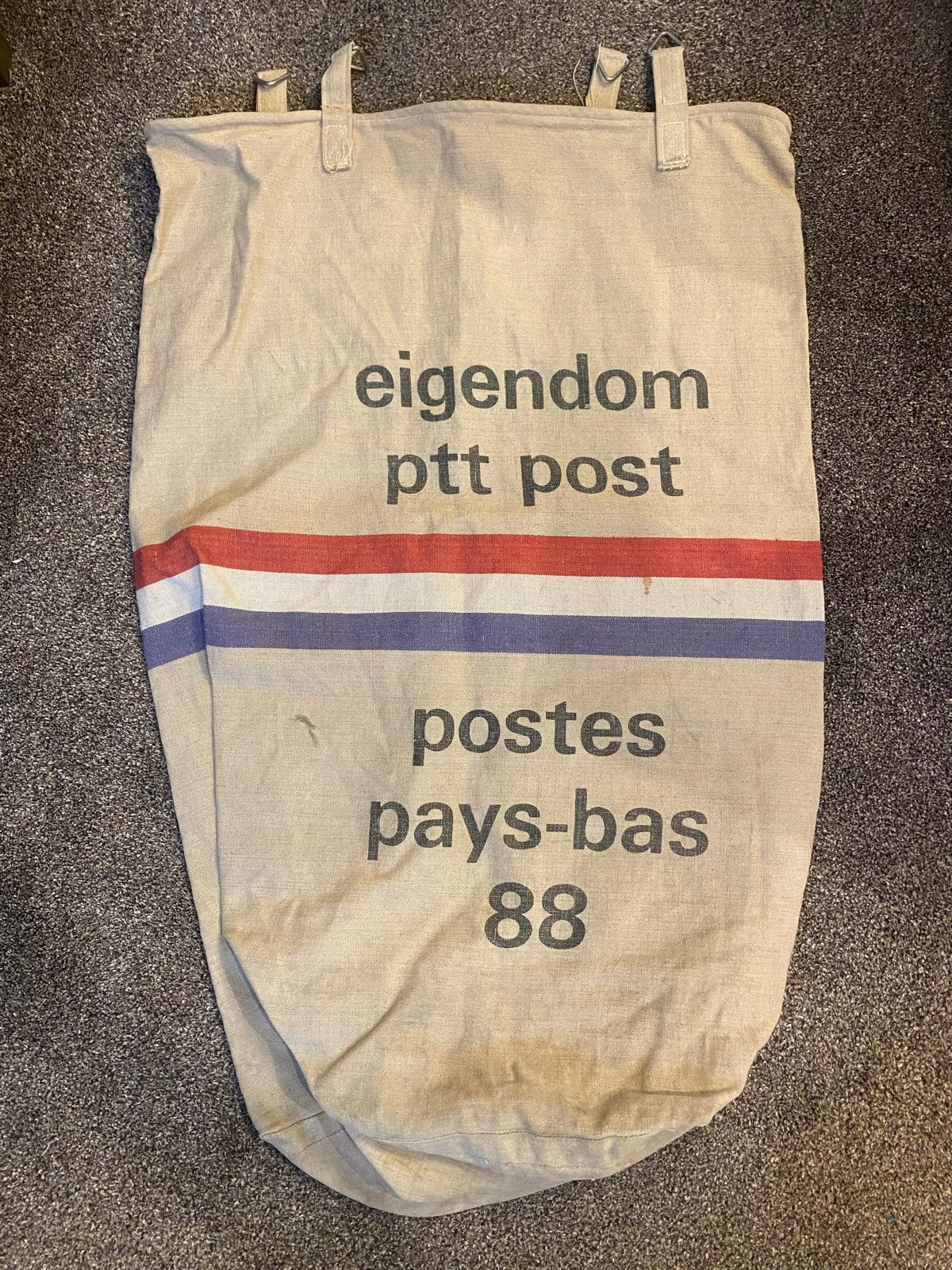 Vintage PTT Post zak - eigendom PTT Post, Ophalen of Verzenden, Gebruikt