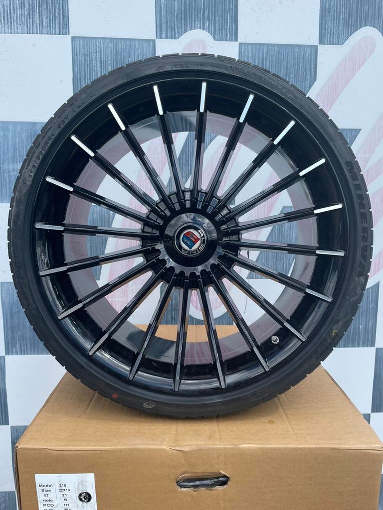 21 inch BMW X3 X4 alpina 5x112 velgen 5 7 serie F01 G11 F10, 245 mm, Banden en Velgen, Nieuw, Zomerbanden