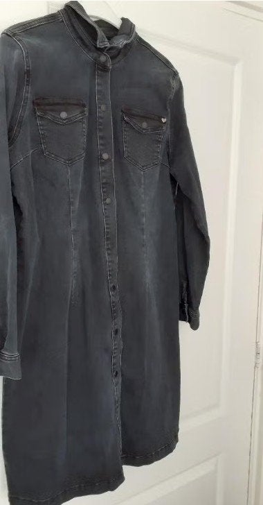 Spijkerjurk, Geisha, maat 2XL / 44, Kleding | Dames, Jurken, Geisha, Blauw, Maat 42/44 (L), Ophalen of Verzenden