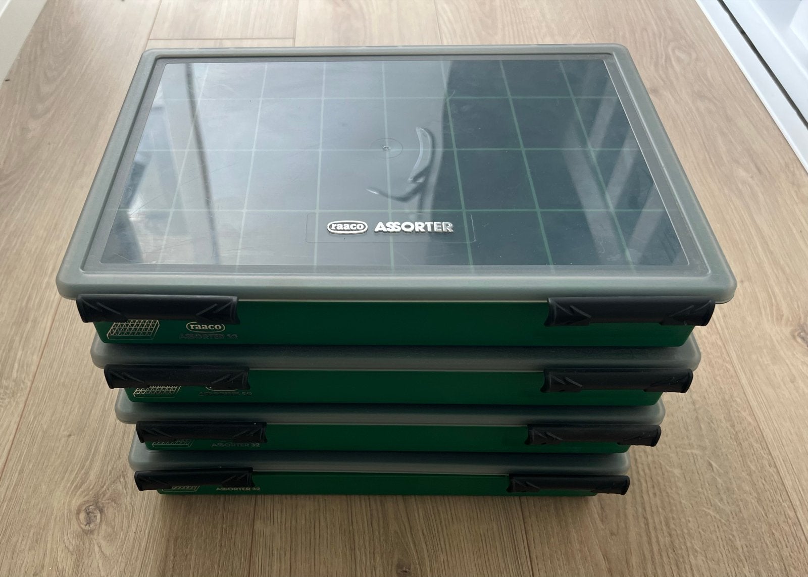 Raaco Assorter opbergdozen - 4 stuks, Doe-het-zelf en Verbouw, Ophalen, Nieuw