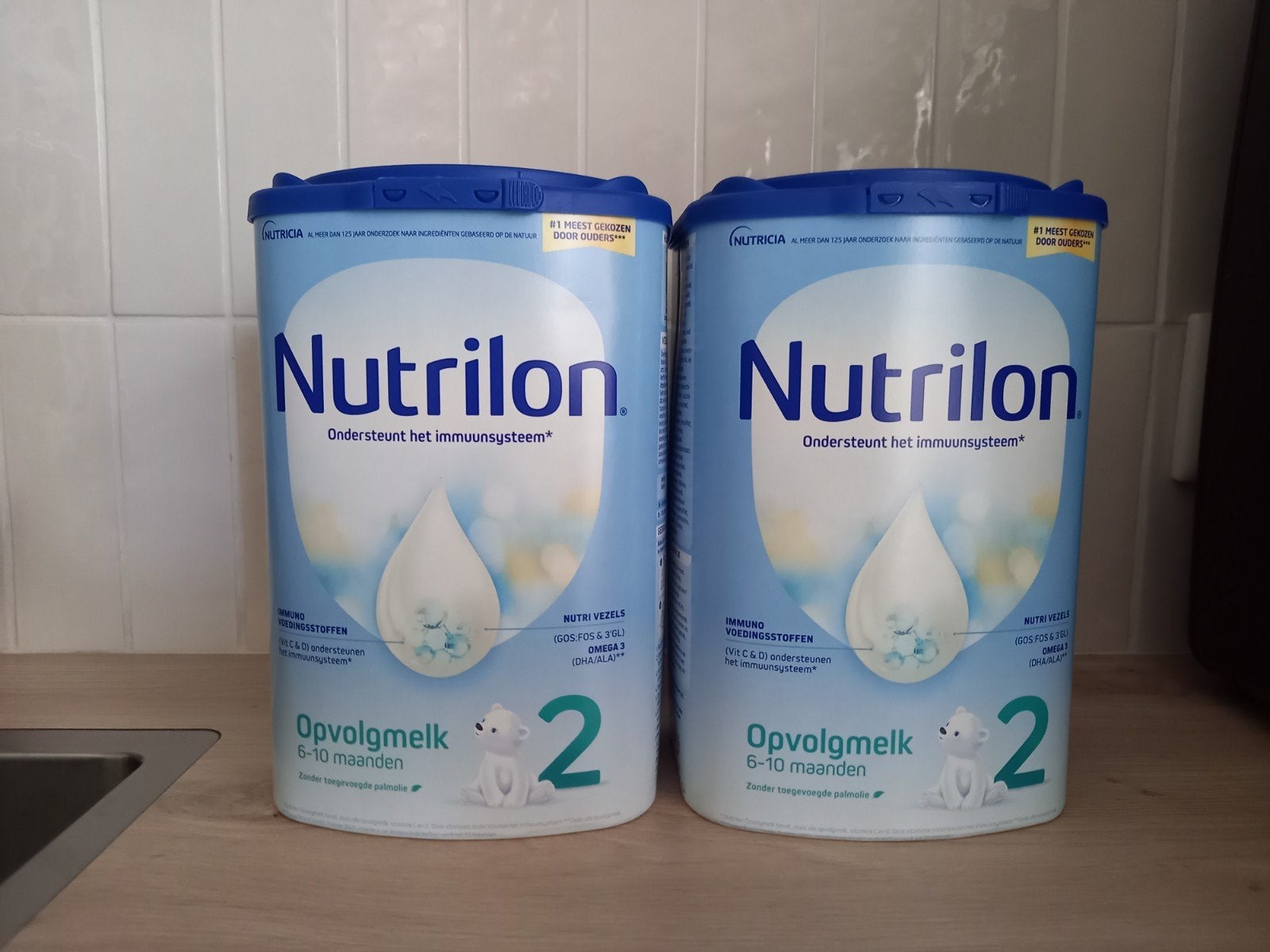 Nutrilon Opvolgmelk 2, 2x 800g, Kinderen en Baby's, Babyvoeding en Toebehoren, Ophalen, Nieuw, Overige typen, Nutrilon