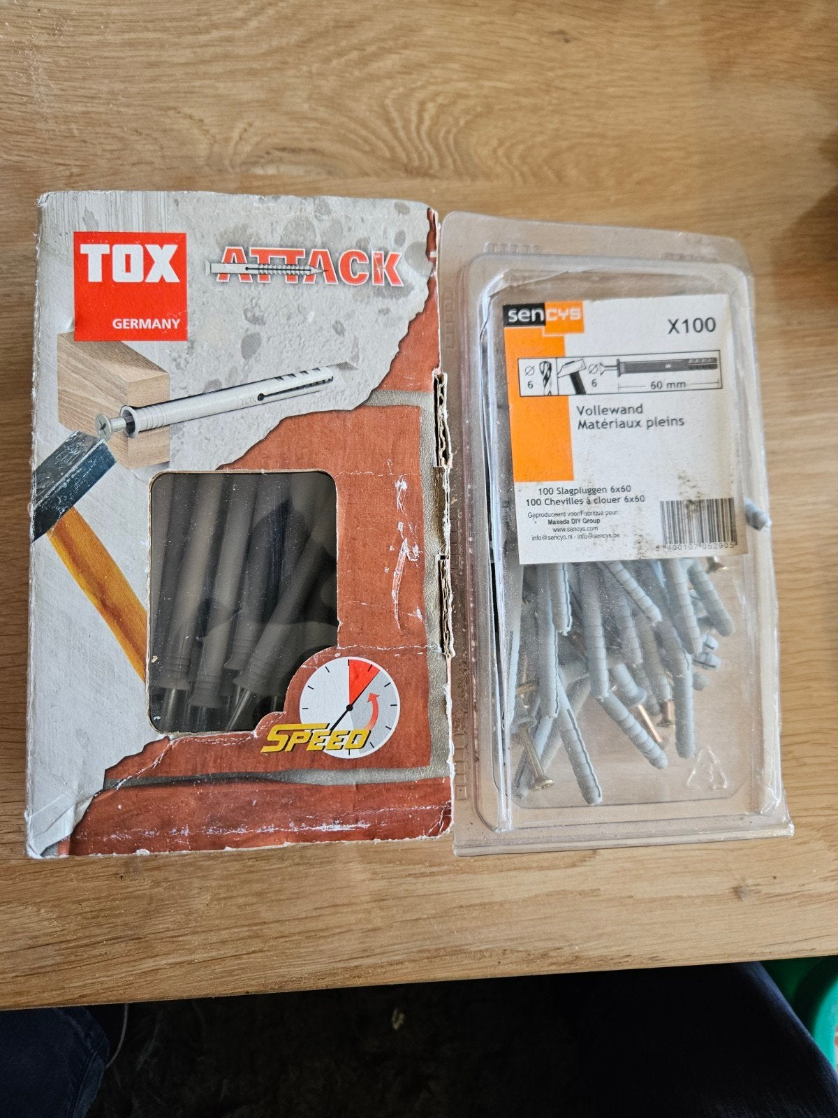 Slagpluggen diverse maten (8x120mm, 6x60mm en meer), Ophalen of Verzenden, Nieuw, 100 tot 250 mm, Rvs