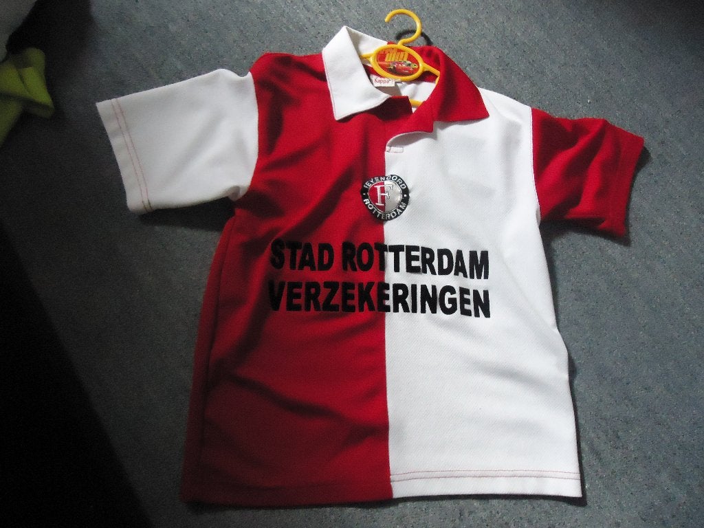FEYENOORD shirt maat 164 (niet origineel), Maat XS of kleiner, Verzenden, Gebruikt, Shirt