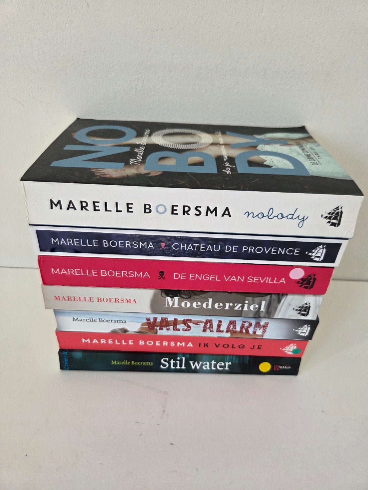 Marielle Boersma 7 boeken voor € 5.00, Boeken, Ophalen of Verzenden, Zo goed als nieuw