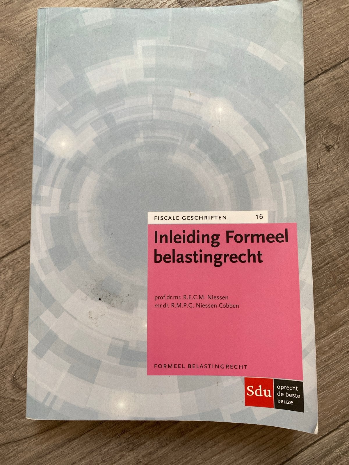 Inleiding Formeel belastingrecht - Fiscale Geschriften 16, Boeken, Ophalen of Verzenden, Gamma, Zo goed als nieuw, HBO